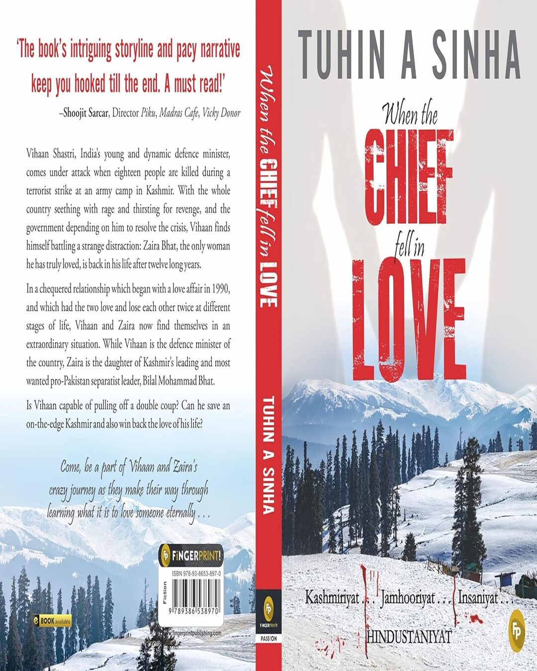 When the Chief fell in Love by Tuhin A. Sinha [Paperback] - versoz.com