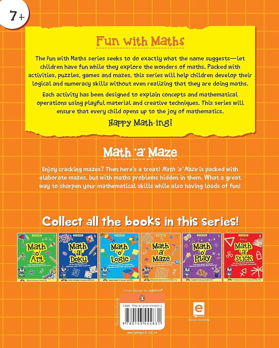 Fun With Maths: Math-A-Maze by Sonia Mehta [Paperback]