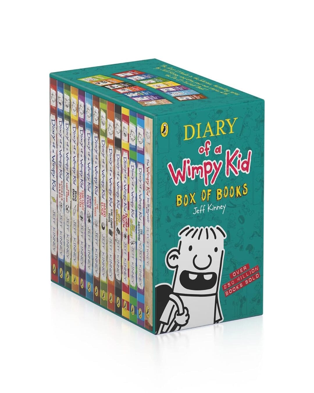 Diary of a Wimpy Kid by Jeff Kinney [Paperback Boxset of 14 Books] - versoz.com