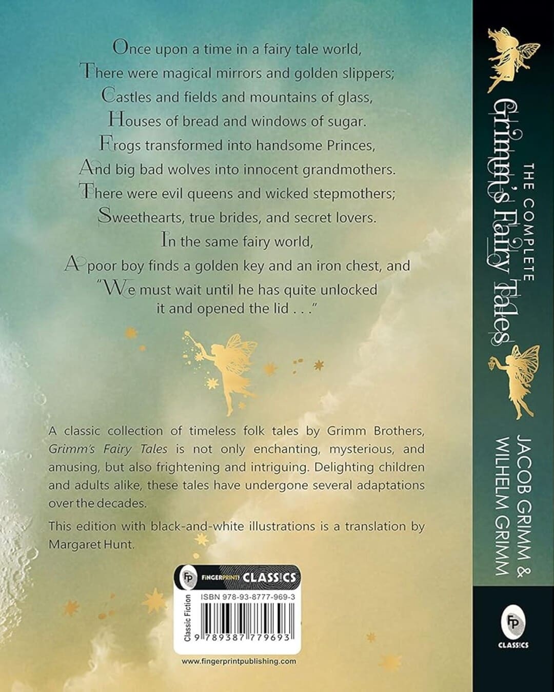 The Complete Grimms Fairy Tales by Jacob Grimm & Wilhelm Grimm [Paperback]