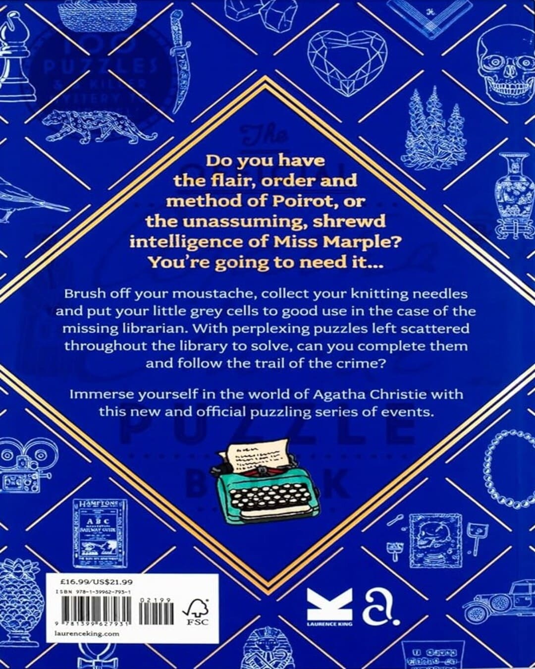 The Official Agatha Christie Puzzle Book by Agatha Christie Ltd [Paperback] - versoz.com