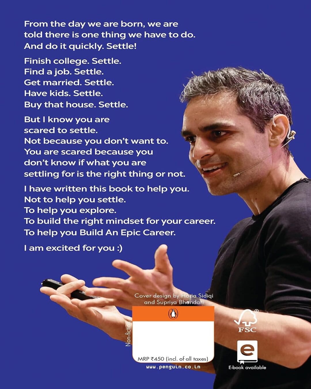 Build an Epic Career by Ankur Warikoo [Hardcover] - versoz.com