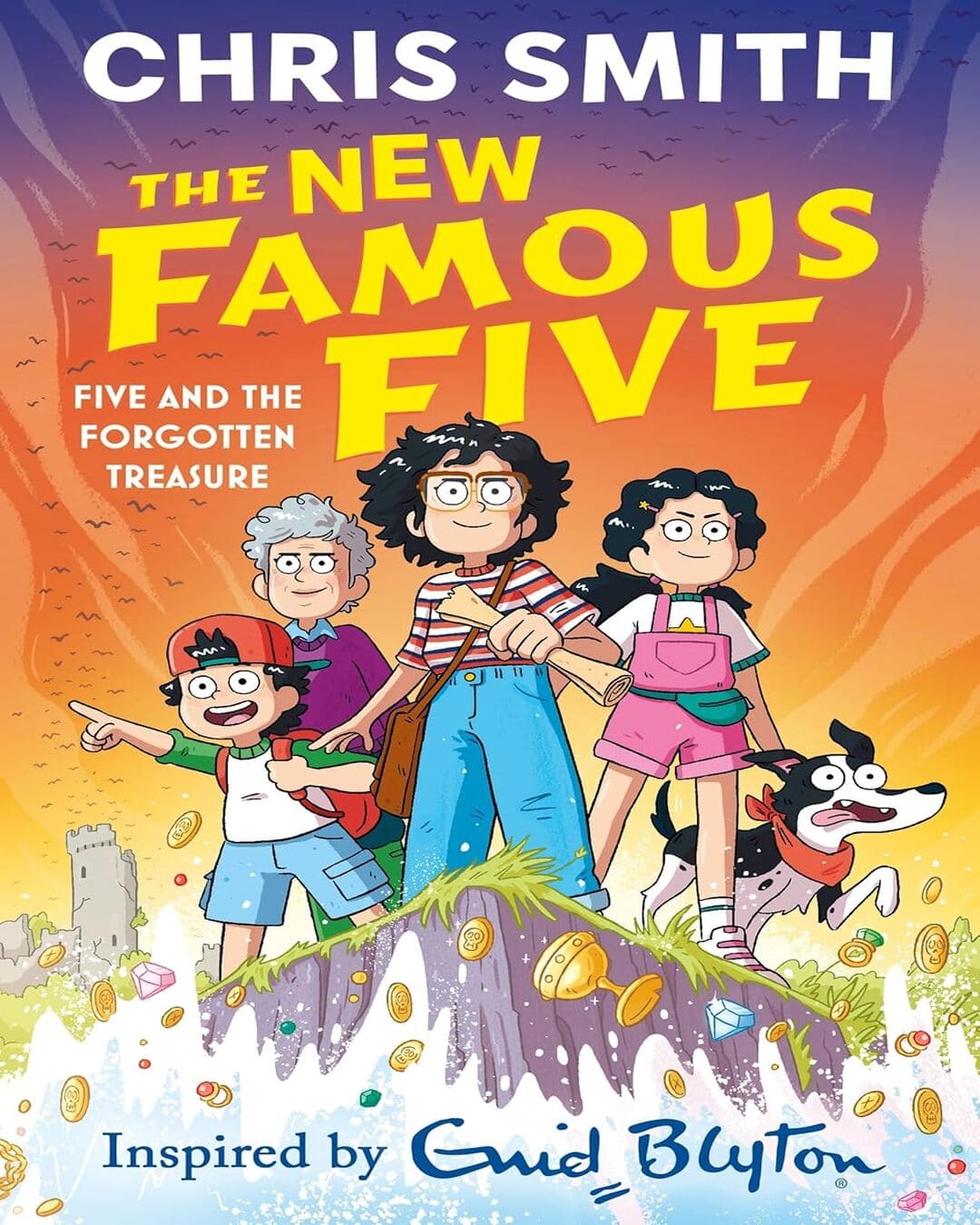 The New Famous Five : Five and The Forgotten Treasure by Chris Smith [Paperback] - versoz.com