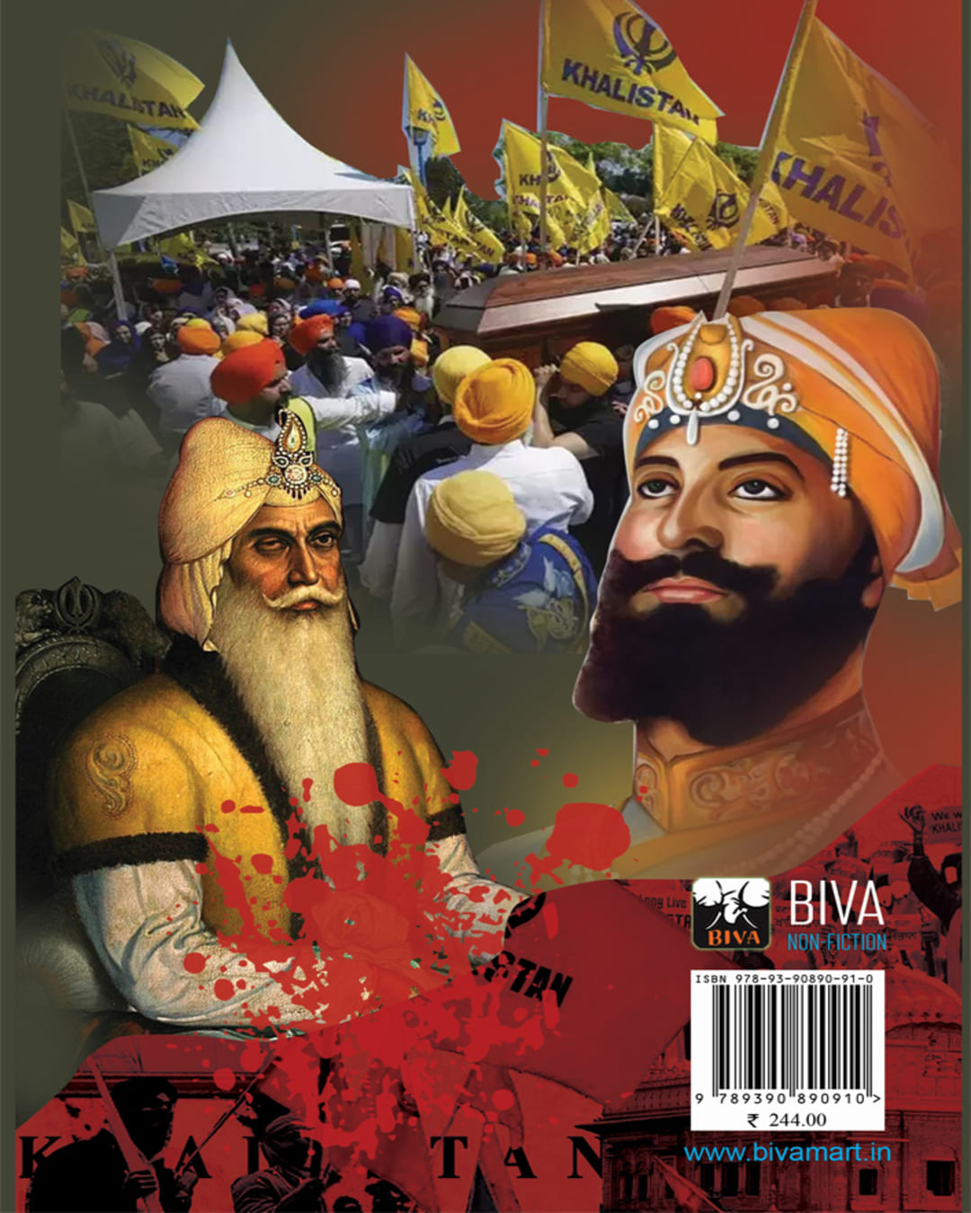 Khalistan : Hajar Judhya Kshoto by Bibhash Roy Chowdhuree [Hardcover] - versoz.com