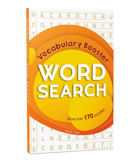 Word Search - Vocabulary Booster: Classic Word Puzzles For Everyone by Wonder House Books [Paperback]