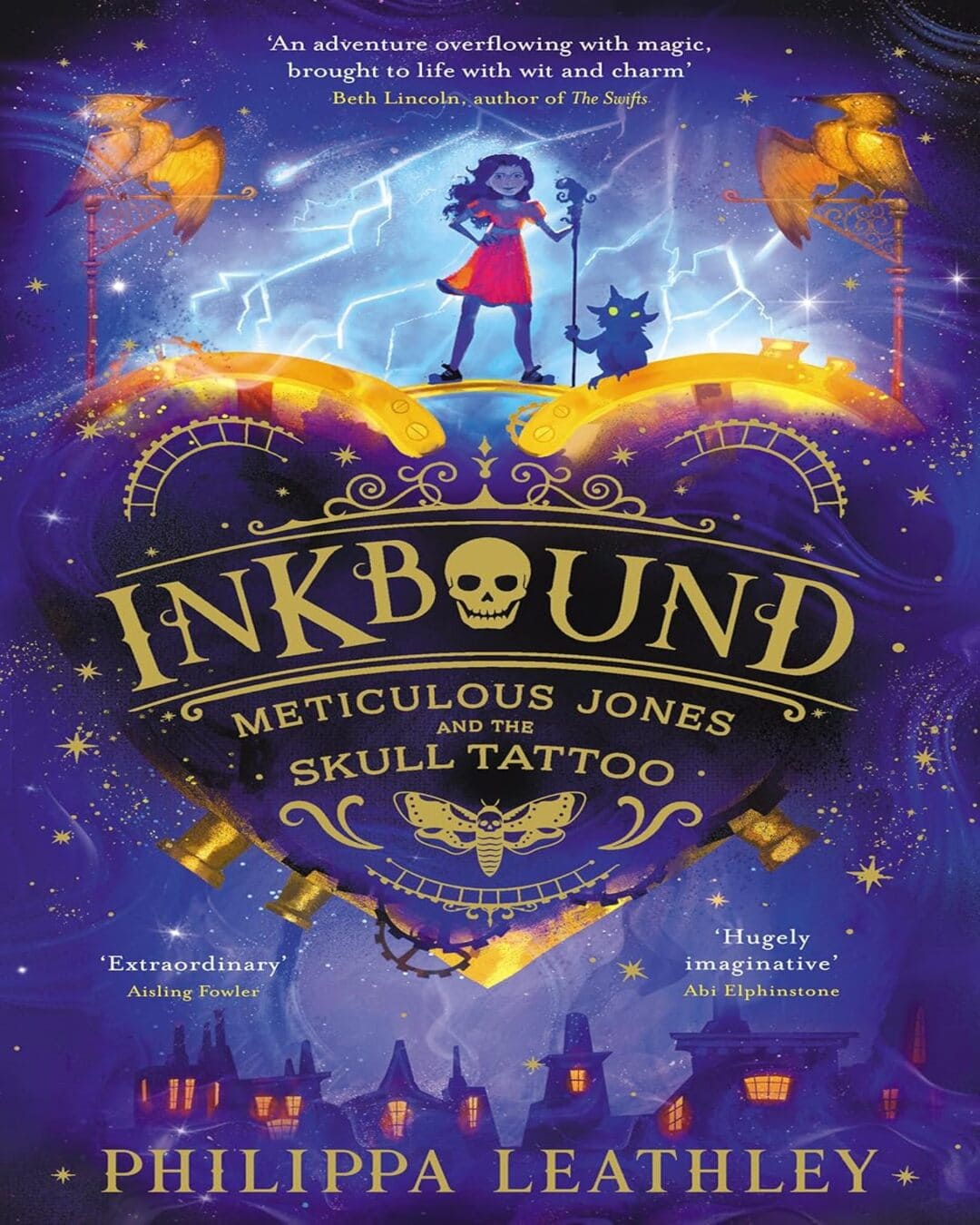 Inkbound : Meticulous Jones and the Skull Tattoo by Philippa Leathley [Paperback] - versoz.com