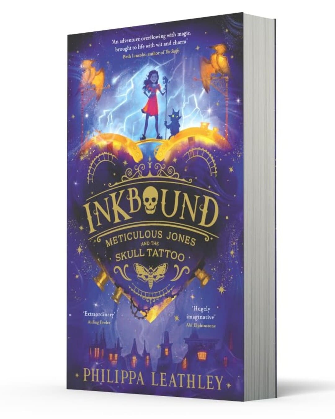Inkbound : Meticulous Jones and the Skull Tattoo by Philippa Leathley [Paperback] - versoz.com