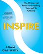 Inspire -The Universal Path For Leading Yourself And Others by Adam Galinsky [Paperback] - versoz.com