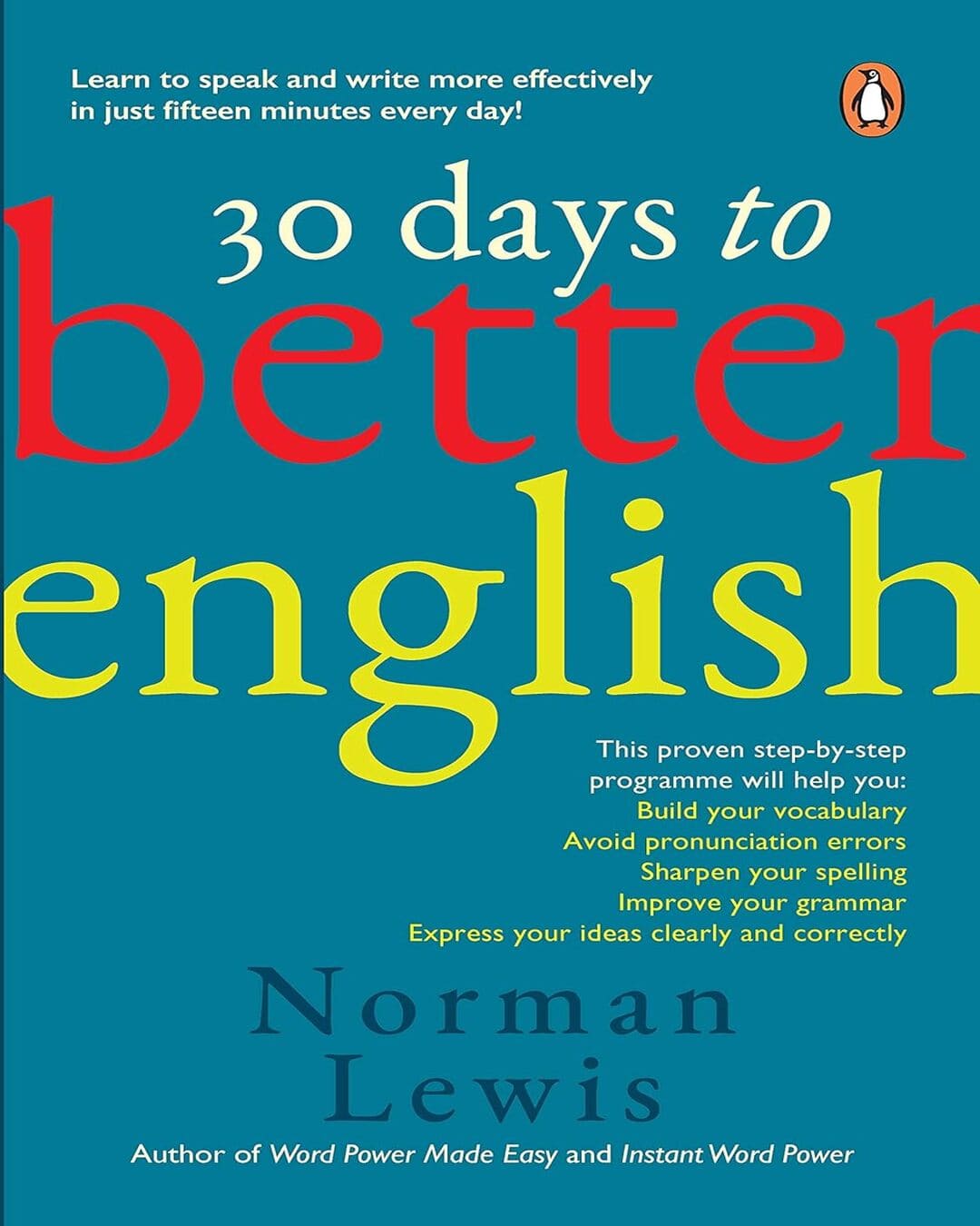 30 Days To Better English by Norman Lewis [Paperback] - versoz.com