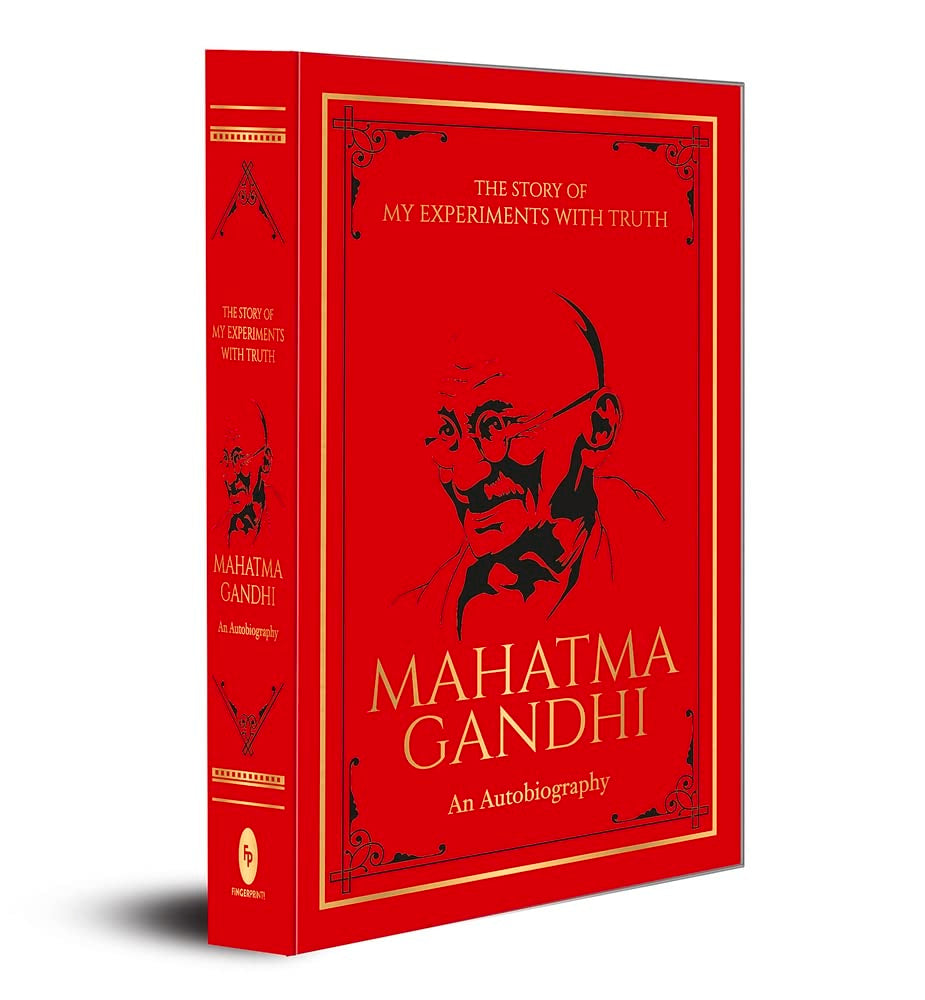 The Story of My Experiments with Truth Mahatma Gandhi (Deluxe Hardbound Edition) : An Autobiography by Mahatma Gandhi [Hardcover] - versoz.com
