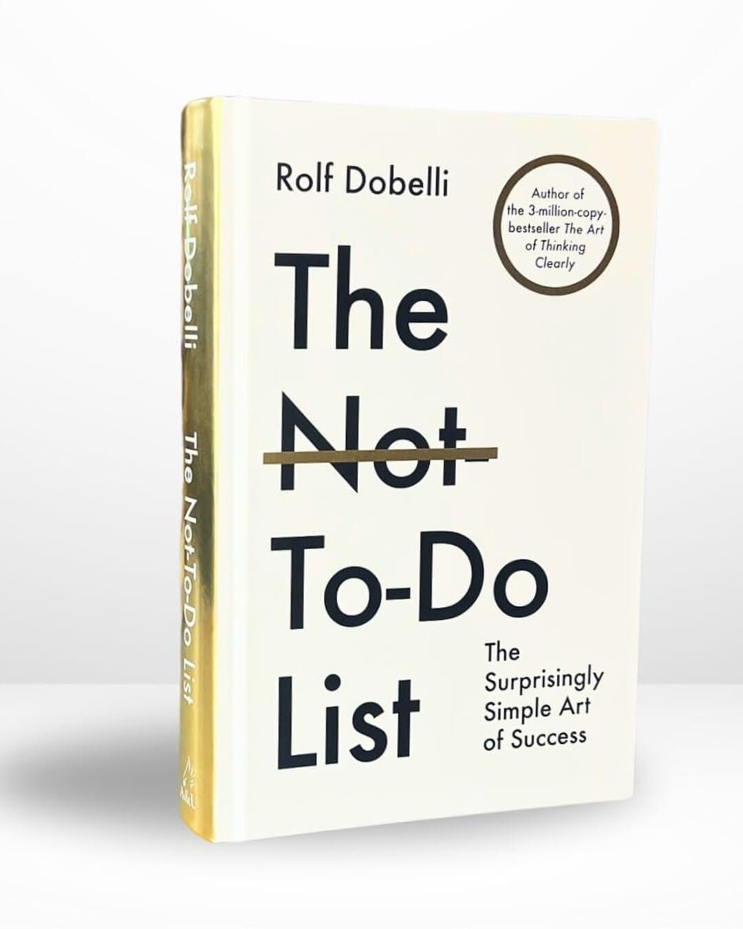 The Not-To-Do List by Rolf Dobelli [Hardcover] - versoz.com