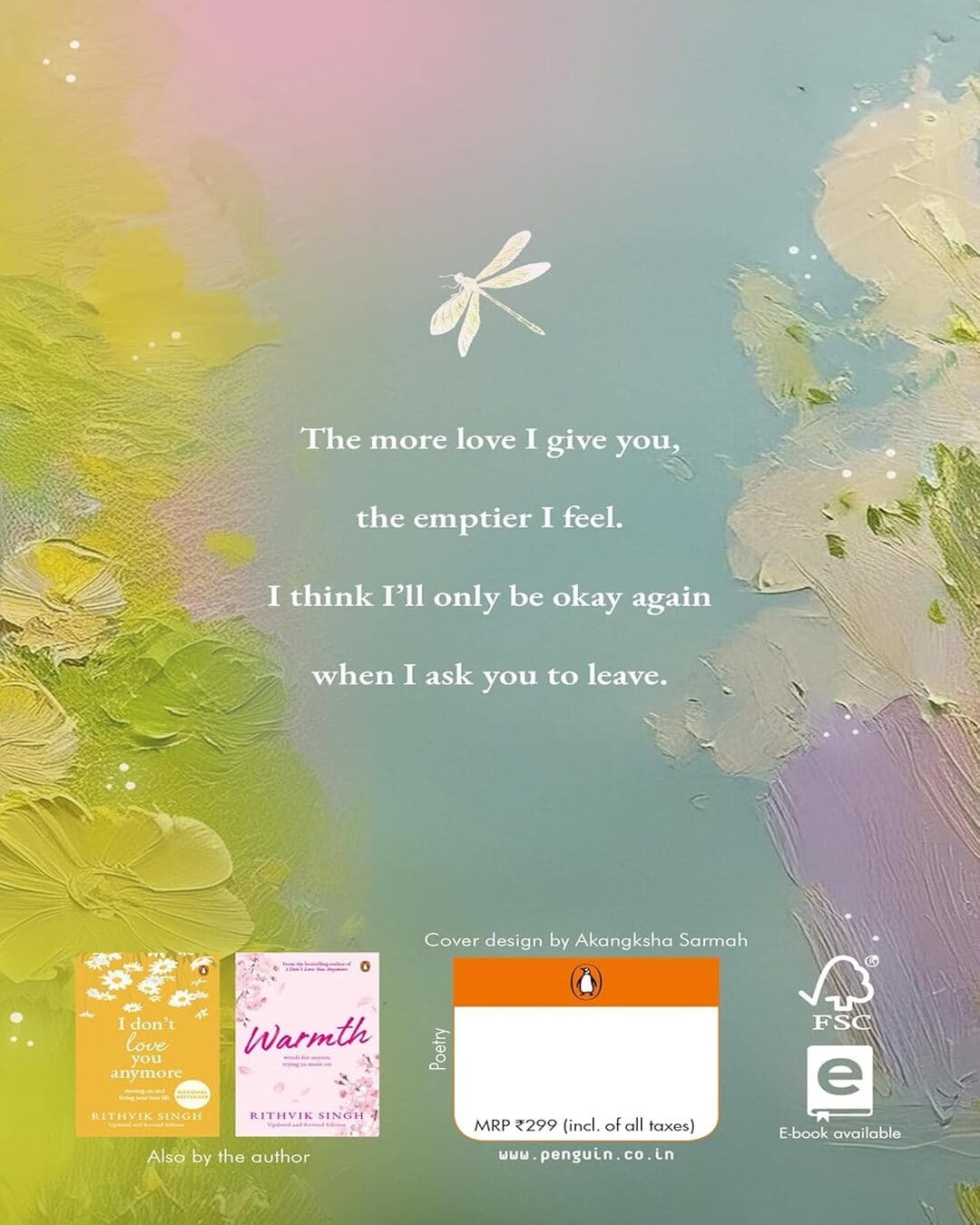 Thank you for leaving by Rithvik Singh [Paperback]