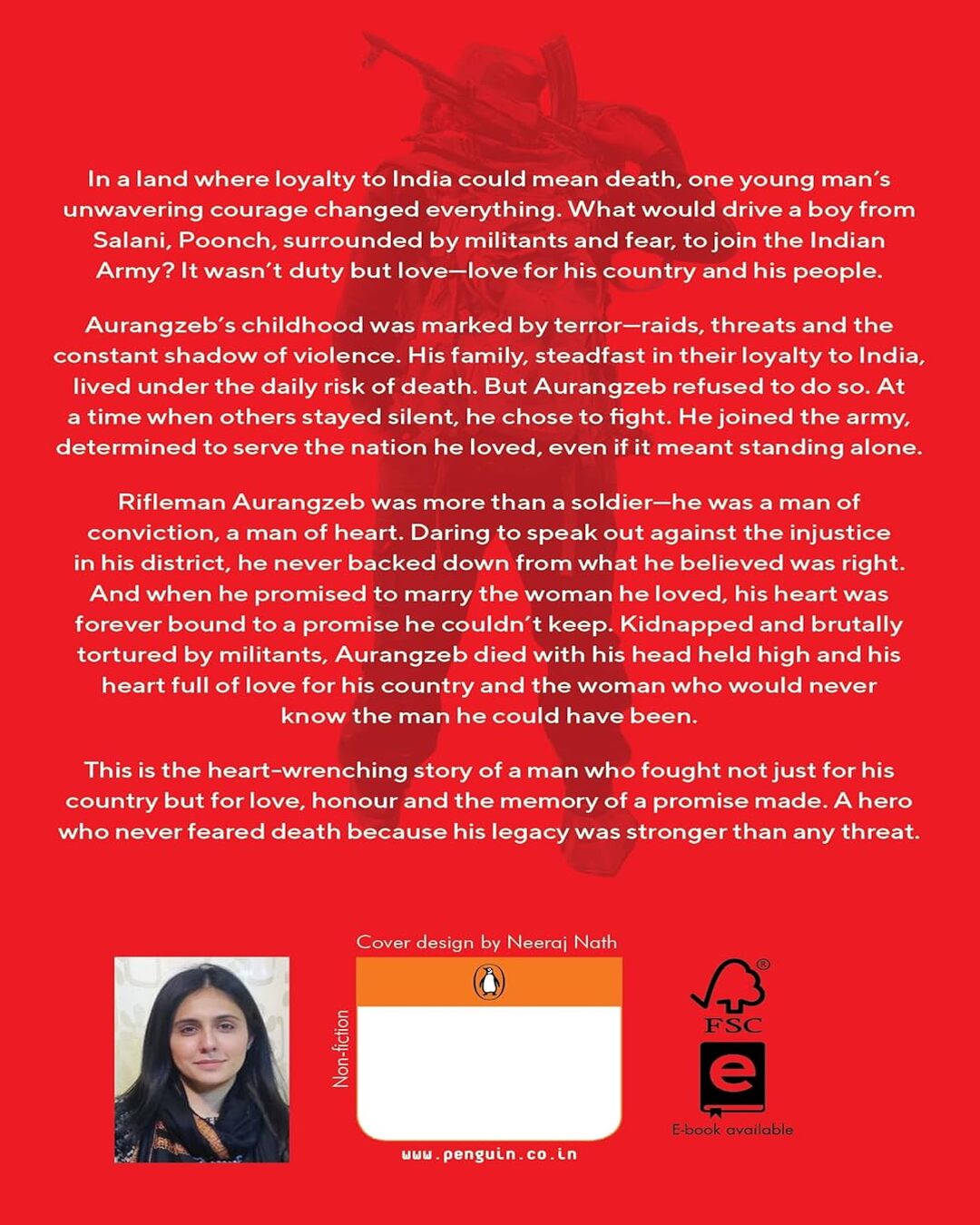 The Extraordinary Life Of Rifleman Aurangzeb by Damini Punia [Paperback] - versoz.com