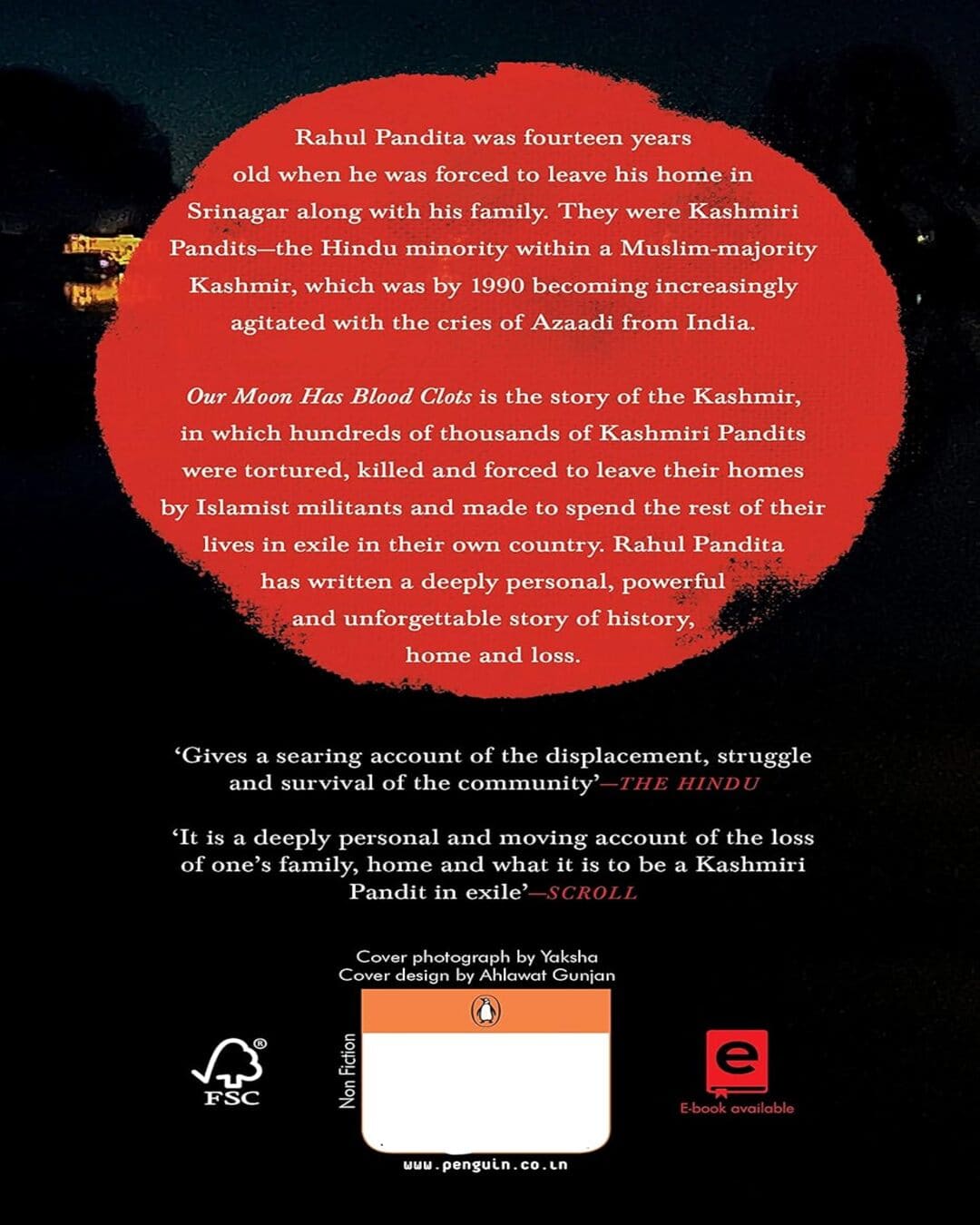 Our Moon Has Blood Clots by Pandita, Rahul [Hardcover] - versoz.com