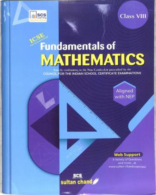 ICSE Fundamentals of Mathematics Class 8 (NEP) - versoz.com