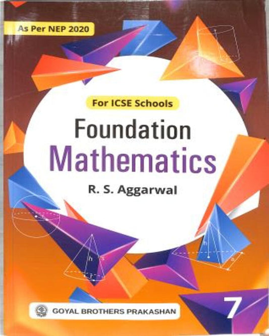 Foundation Mathematics ICSE 7 (NEP 2020) - versoz.com