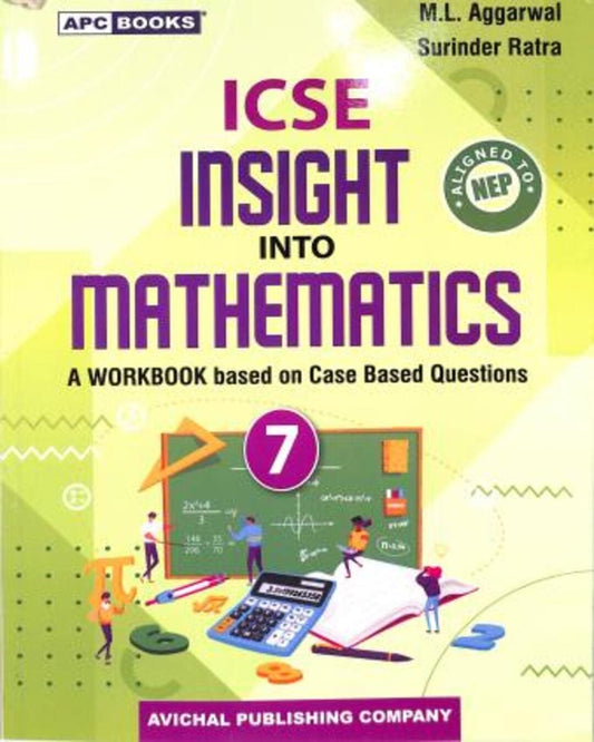 ICSE Insight Into Mathematics Workbook 7 (NEP) - versoz.com