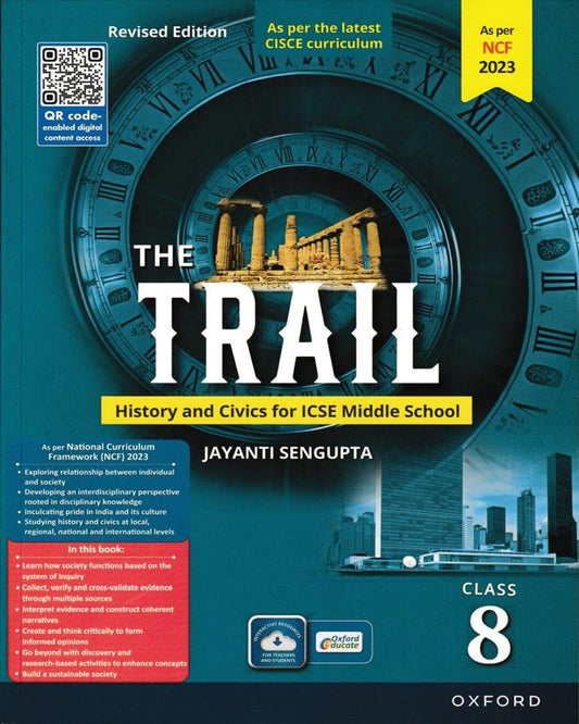The Trail : History & Civics for ICSE Middle School Class 8 (NCF 2023) for 2027 Examinations