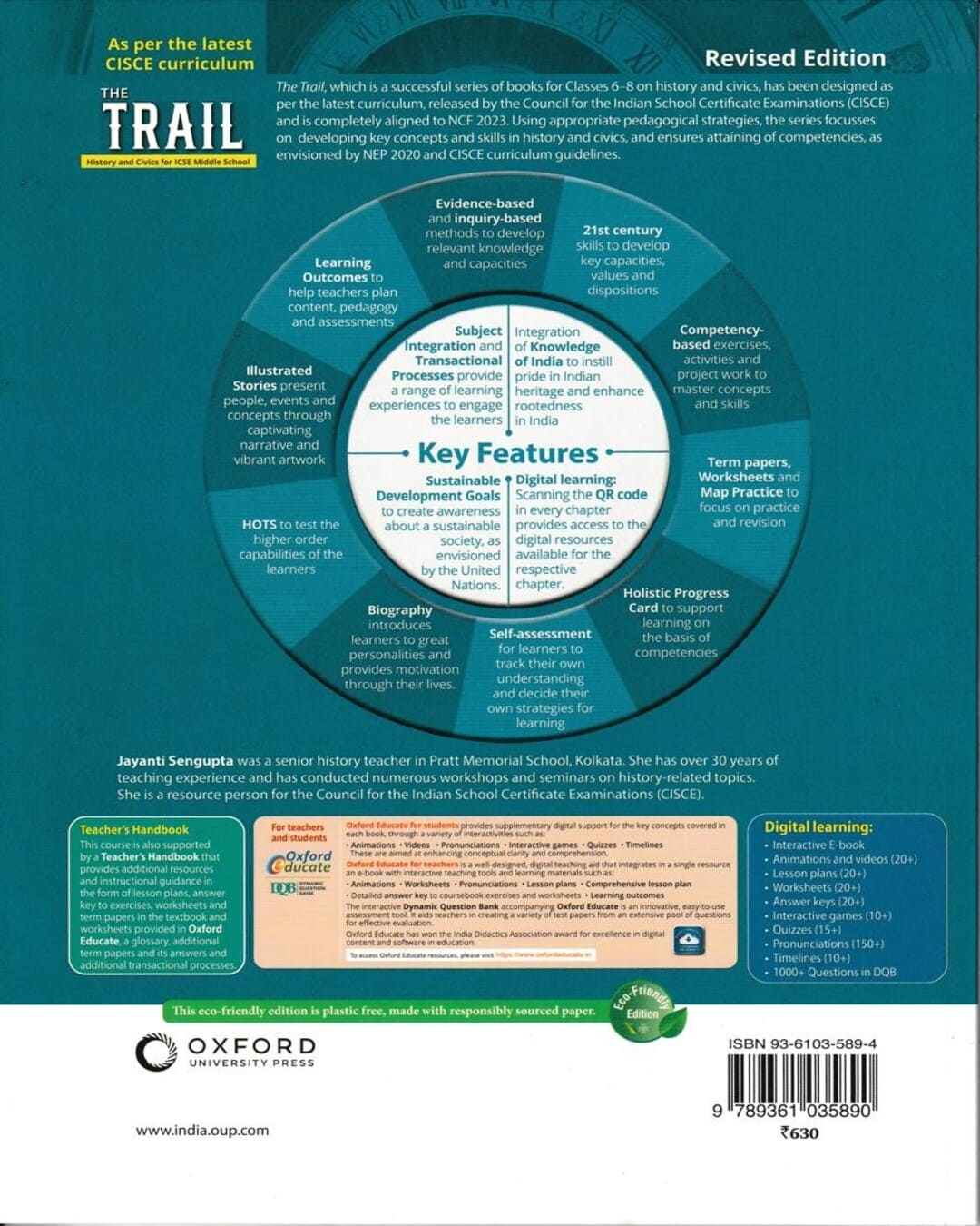 The Trail : History & Civics for ICSE Middle School Class 8 (NCF 2023) for 2027 Examinations