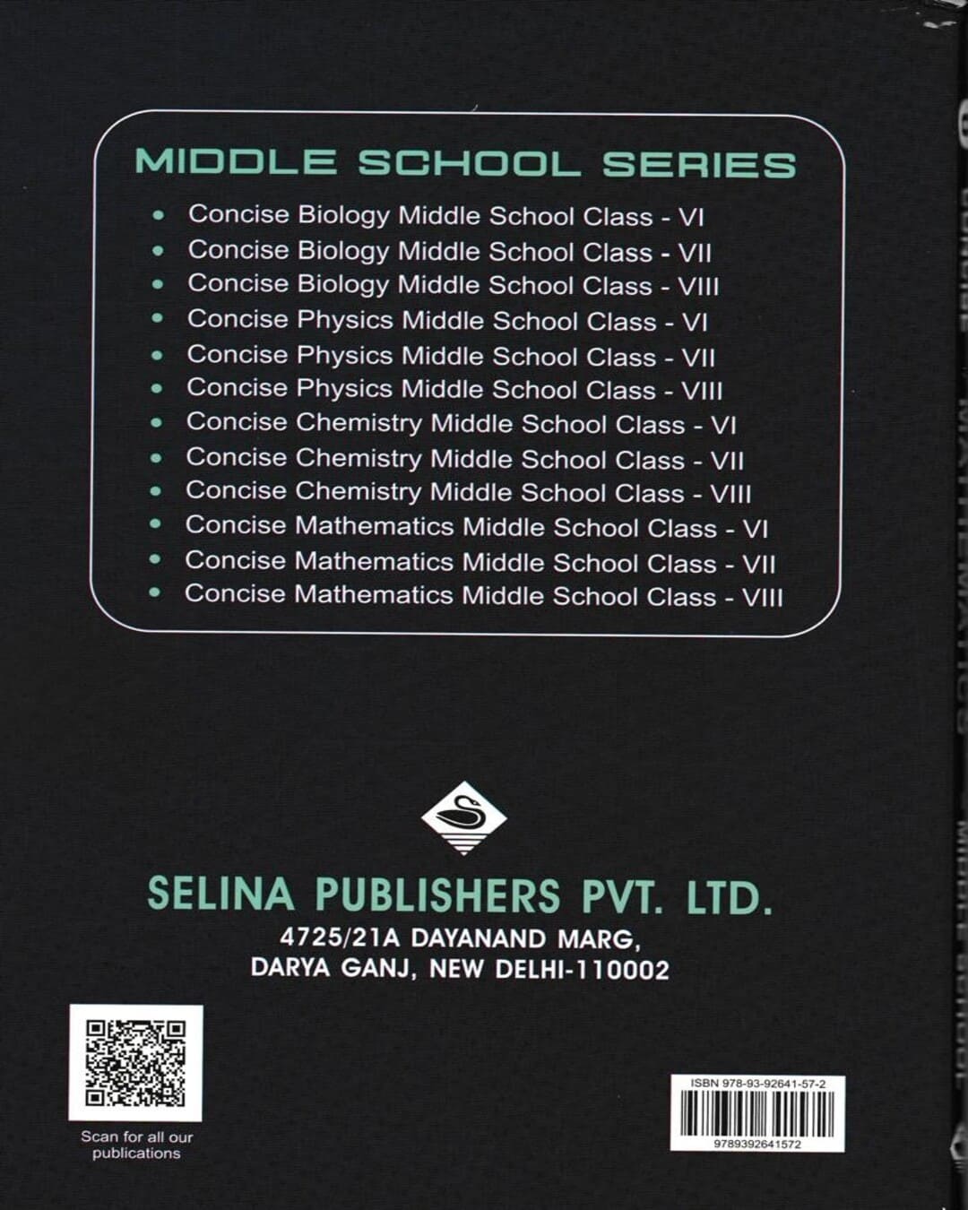Concise Physics, Chemistry, Biology & Mathematics - Middle School Class 8 (NEP 2020) for 2027 Examinations