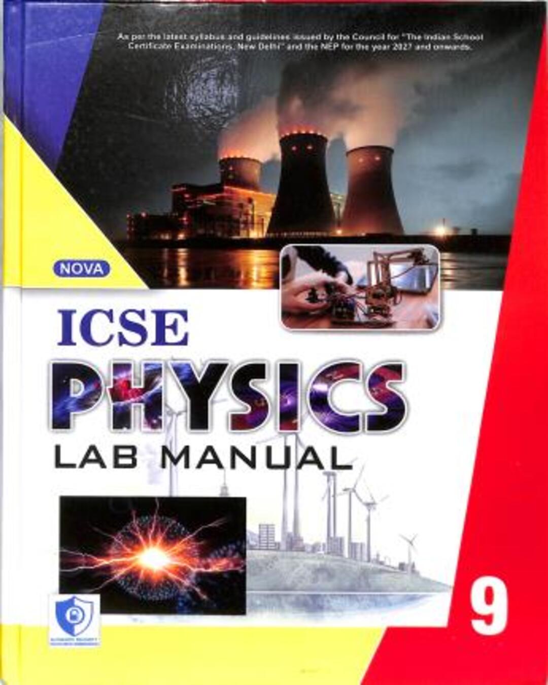Nova ICSE Physics Lab Manual Class 9 (NEP) - versoz.com