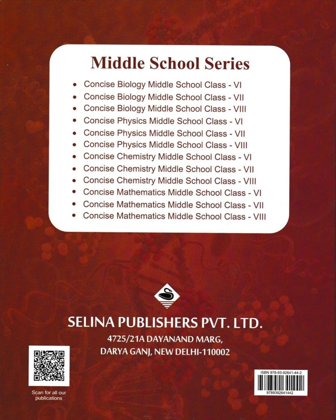 Concise Physics, Chemistry, Biology & Mathematics - Middle School Class 6 (NEP 2020) for 2027 Examinations