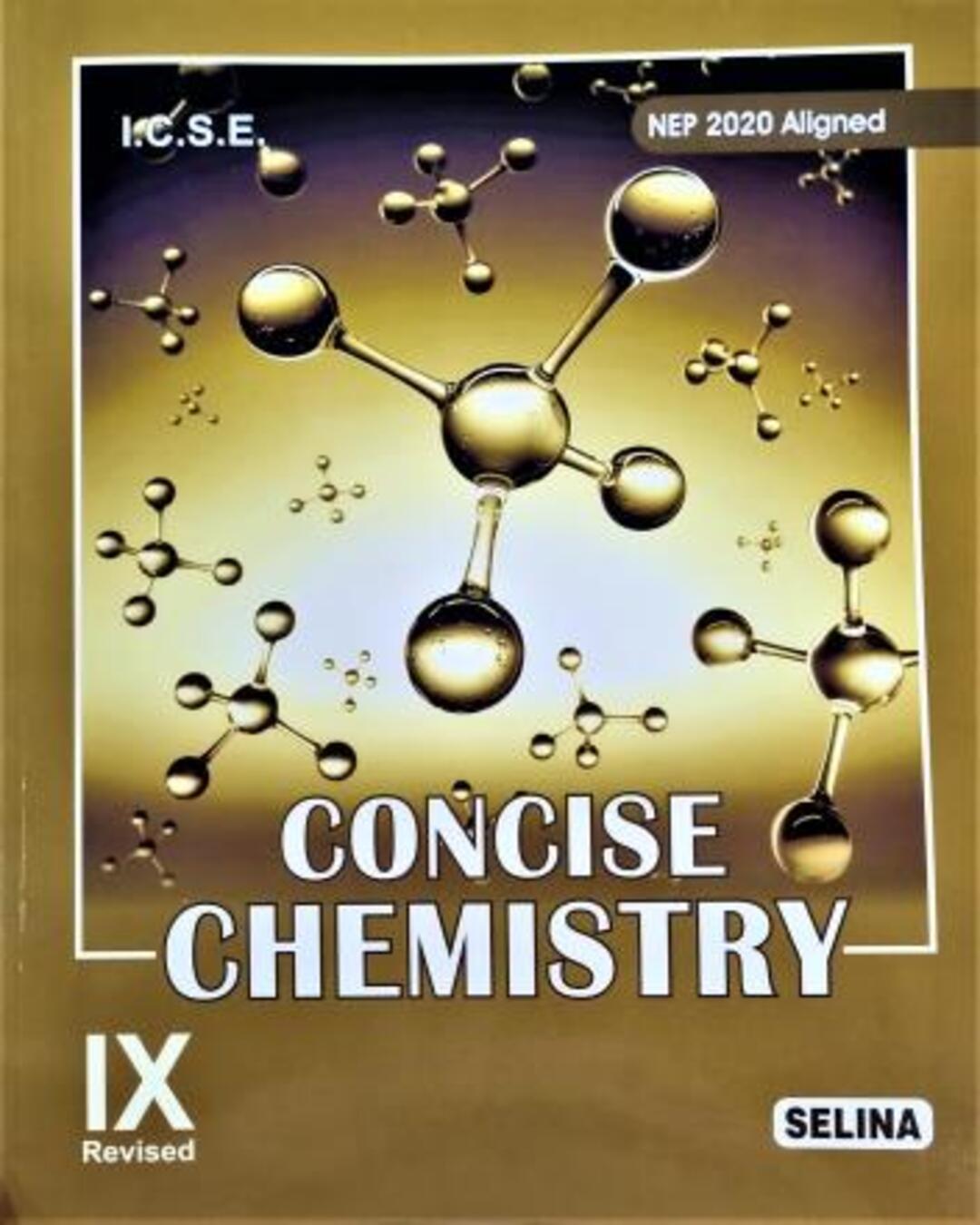 Concise Chemistry Class 9 ICSE (2027 Examination) NEP 2020 - versoz.com