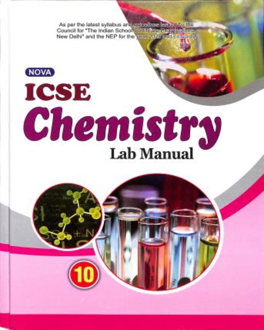 Nova ICSE Chemistry Lab Manual Class 10 (NEP) - versoz.com