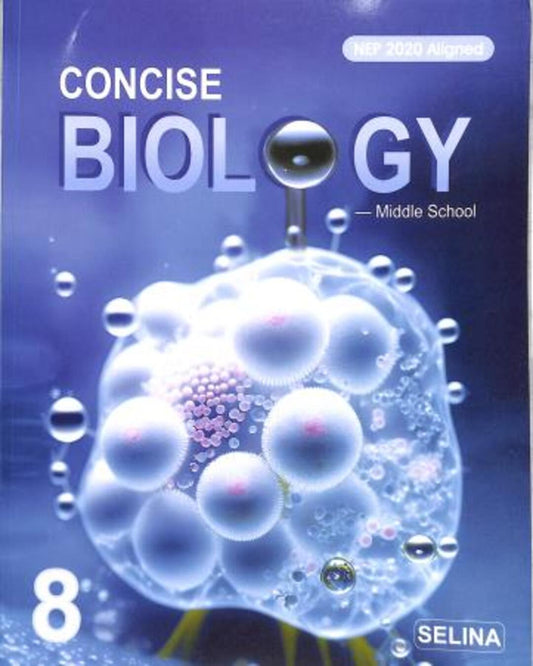 Concise Biology Middle School 8 (NEP 2020) - versoz.com
