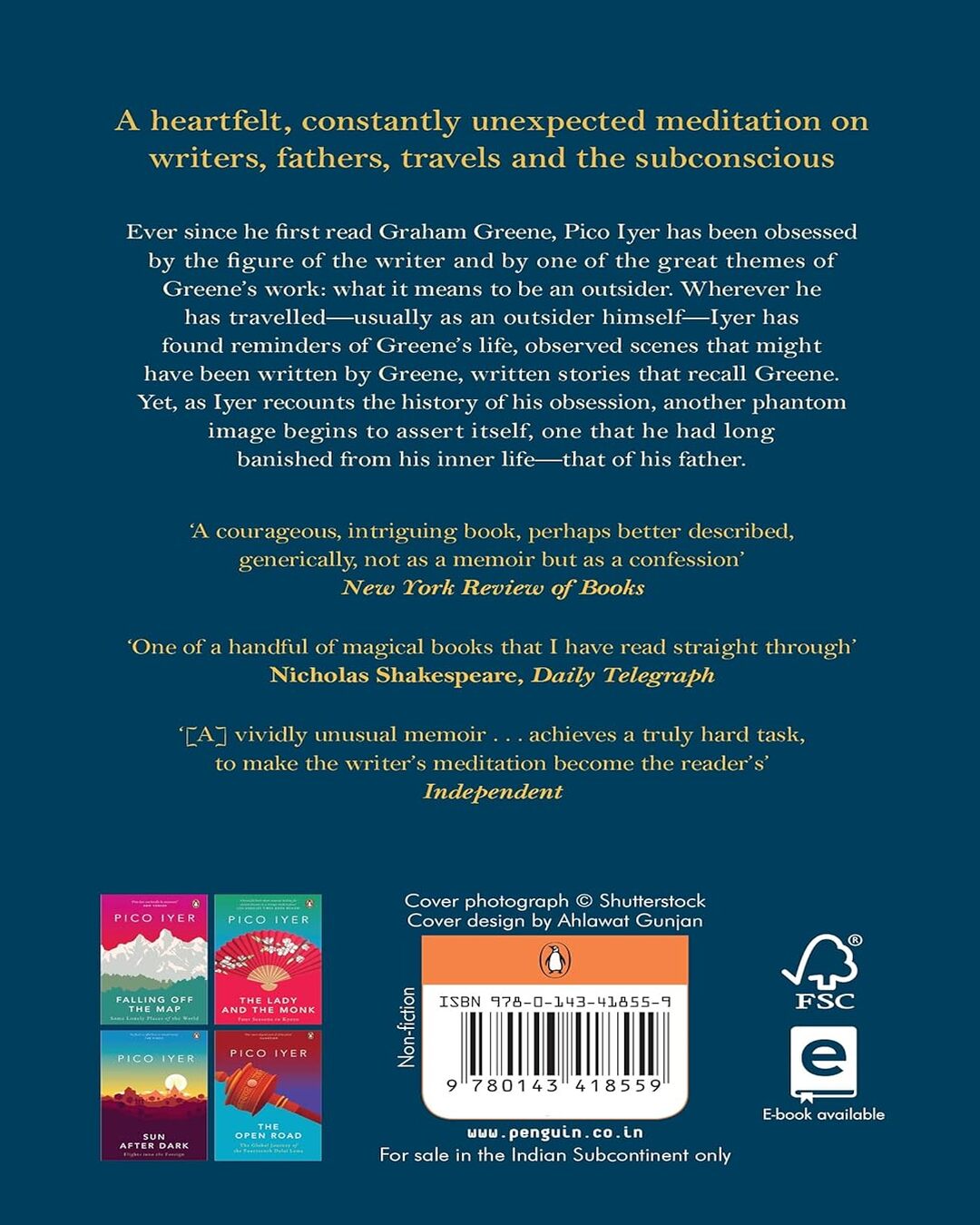 The Man Within My Head by Pico Iyer [Paperback] - versoz.com