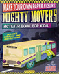 Make Your Own Paper Figure - Mighty Movers : Activity Book For Kids by Wonder House Books [Paperback]