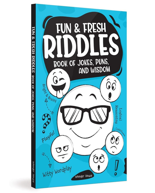 Fun And Fresh Riddles Book Of Jokes, Puns, And Wisdom by Wonder House Books [Paperback]