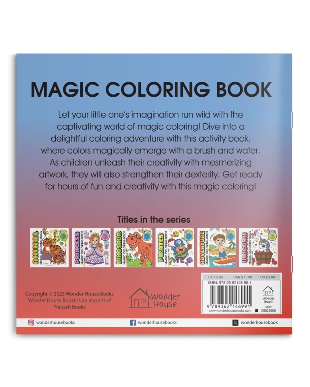 Transport Magic Coloring Book by Wonder House Books [Paperback]