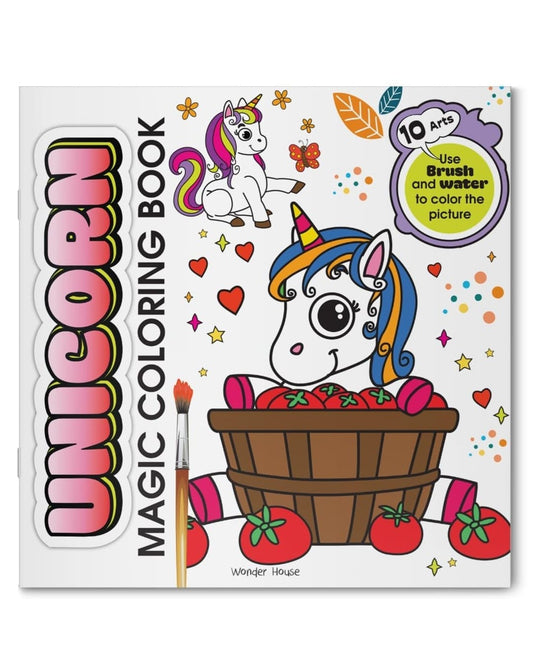 Unicorn Magic Coloring Book by Wonder House Books [Paperback]