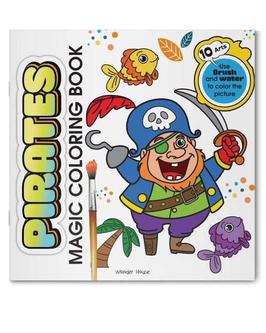 Pirates Magic Colouring Book by Wonder House Books [Paperback]