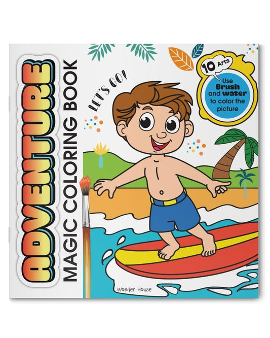 Adventure Magic Coloring Book by Wonder House Books [Paperback]