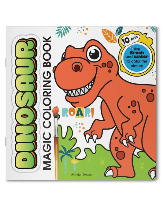 Dinosaur Magic Coloring Book by Wonder House Books [Paperback]