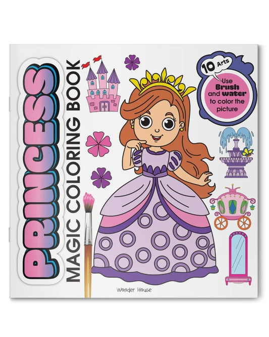 Princess Magic Coloring Book by Wonder House Books [Paperback]