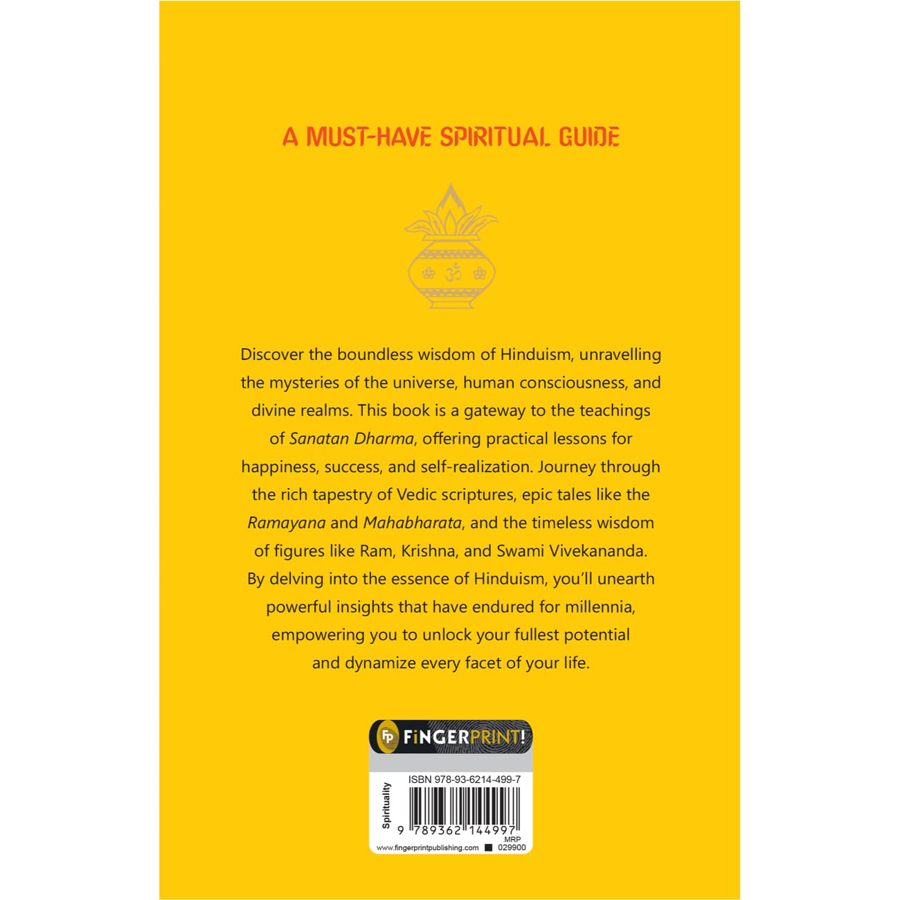The Power Of Hinduism - Fingerprint! by Pranay [Paperback] - versoz.com