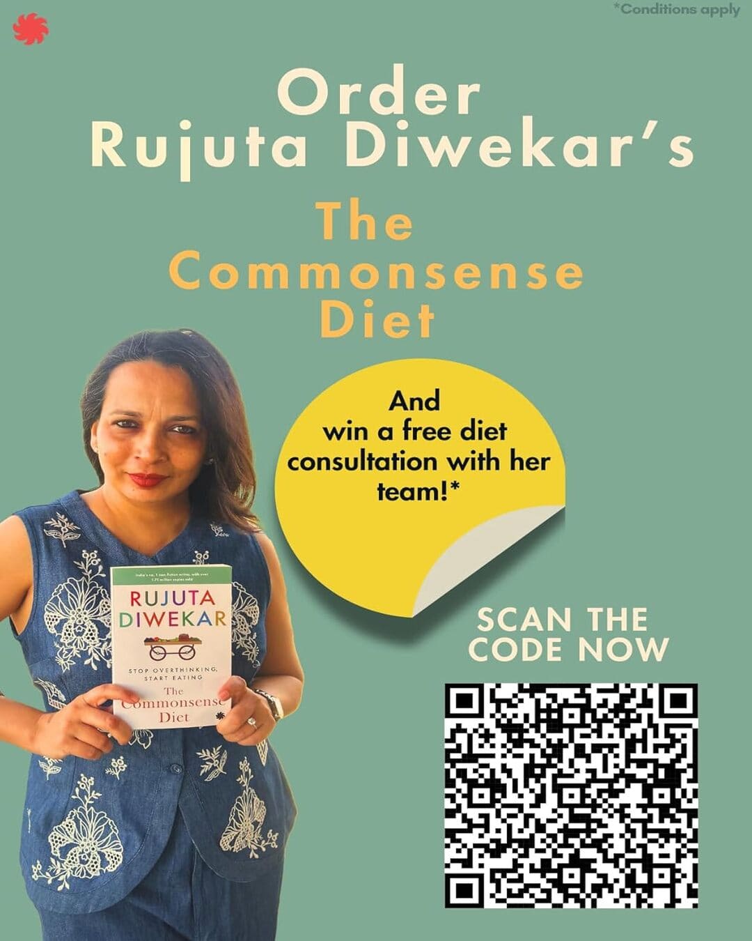The Commonsense Diet : Stop Overthinking, Start Eating by Diwekar Rujuta [Paperback] - versoz.com