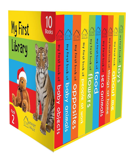 My First Library Pack 2: Boxset of 10 Board Books For Kids (Pack-2) [Board Book]