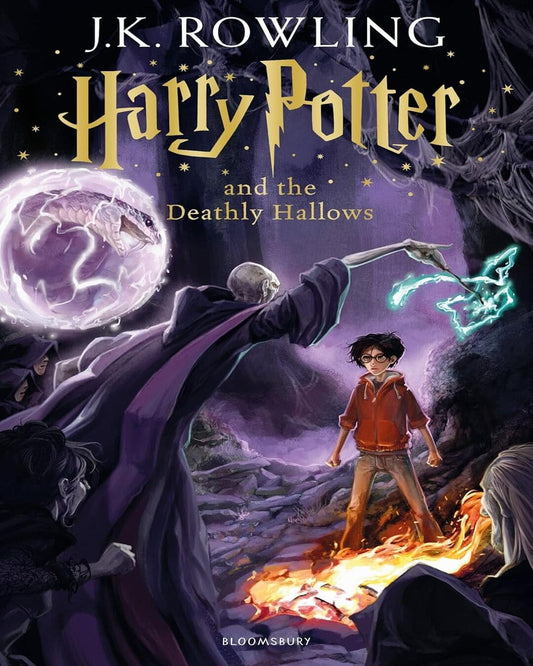 Harry Potter And The Deathly Hallows - 7 by J K Rowling [Paperback]