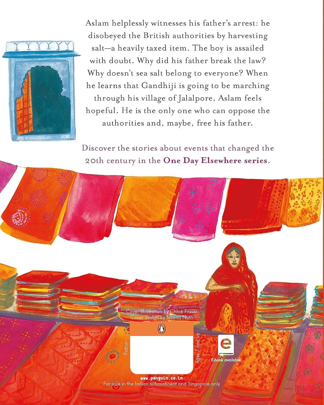 One Day Elsewhere: My Fathers Courage: 1930, Gandhis And The Salt March by Anne Loyer [Paperback] - versoz.com