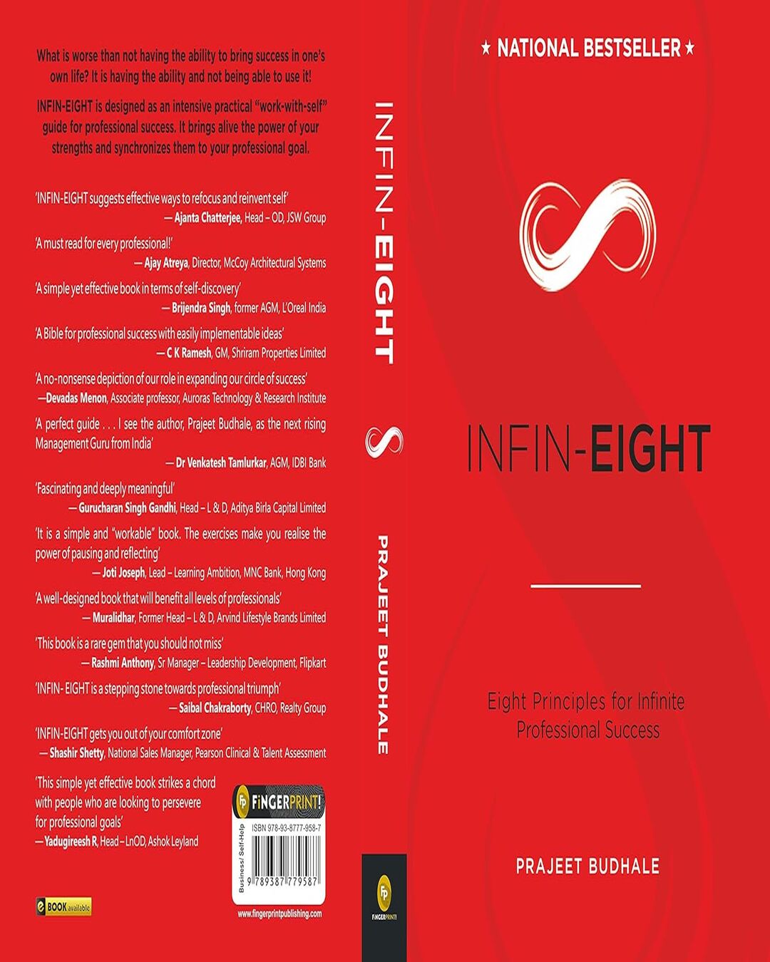 INFIN-EIGHT: Eight Principles for Infinite Professional Success by Prajeet Budhale [Paperback] - versoz.com