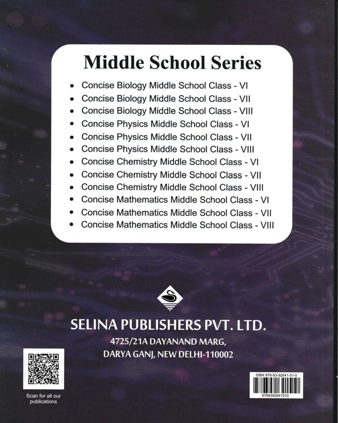 Concise Physics - Middle School Class 8 (NEP 2020) for 2027 Examinations