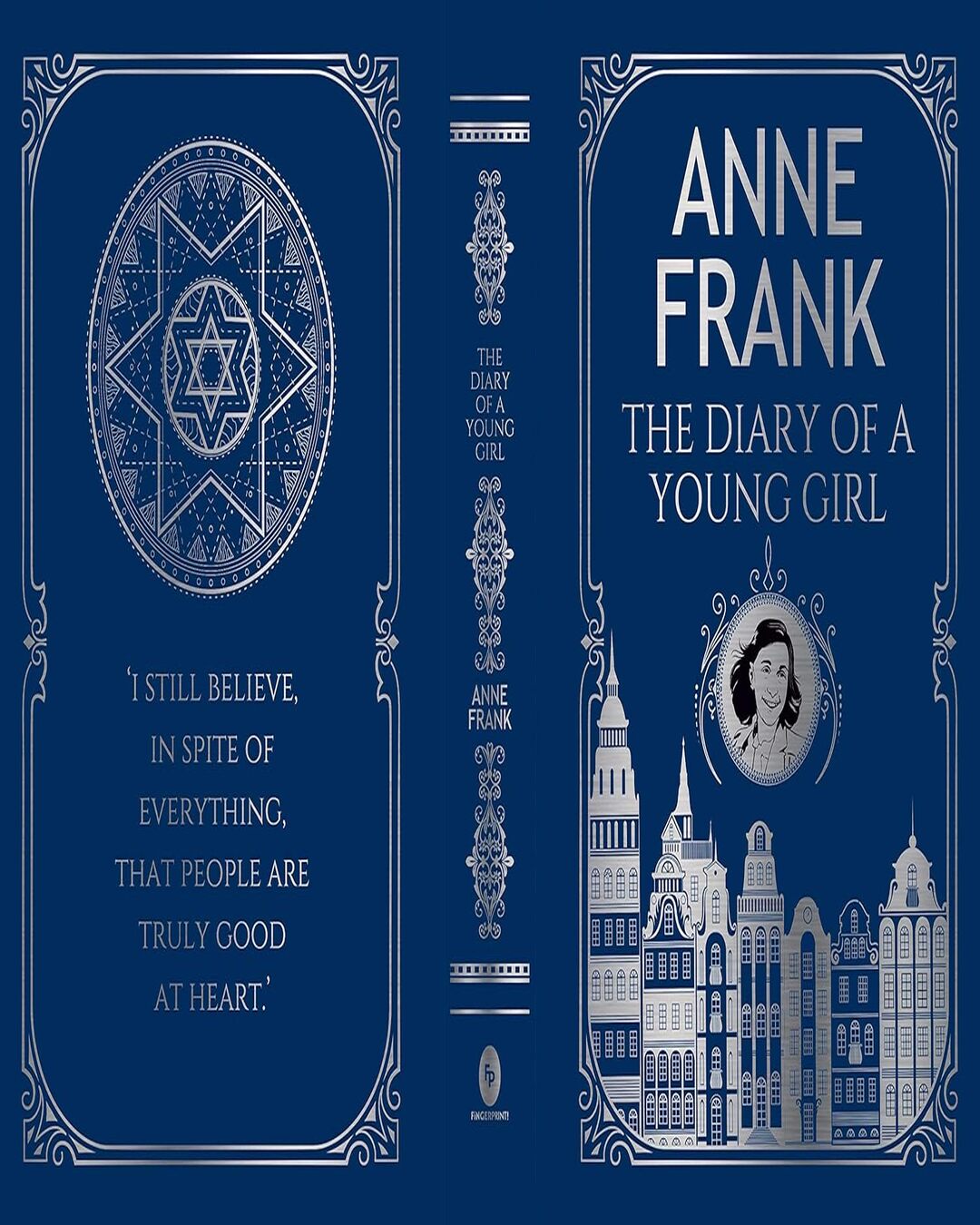 The Diary of A Young Girl (Deluxe Hardbound Edition) by Anne Frank [Hardcover] - versoz.com