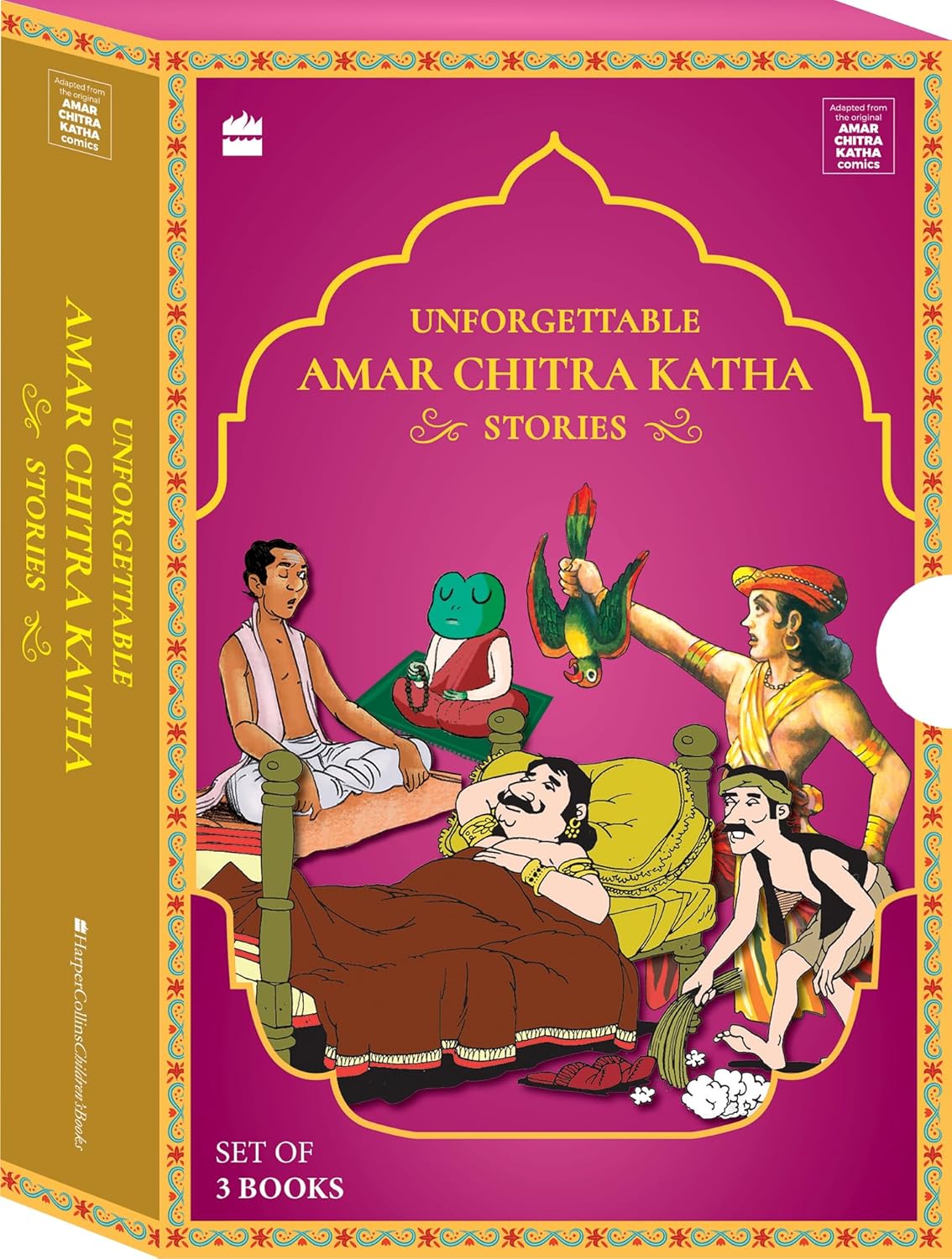 UNFORGETTABLE AMAR CHITRA KATHA STORIES: ACK BOXSET 4 [Paperback] - versoz.com