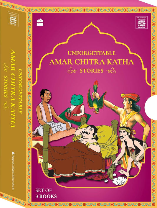 UNFORGETTABLE AMAR CHITRA KATHA STORIES: ACK BOXSET 4 [Paperback] - versoz.com