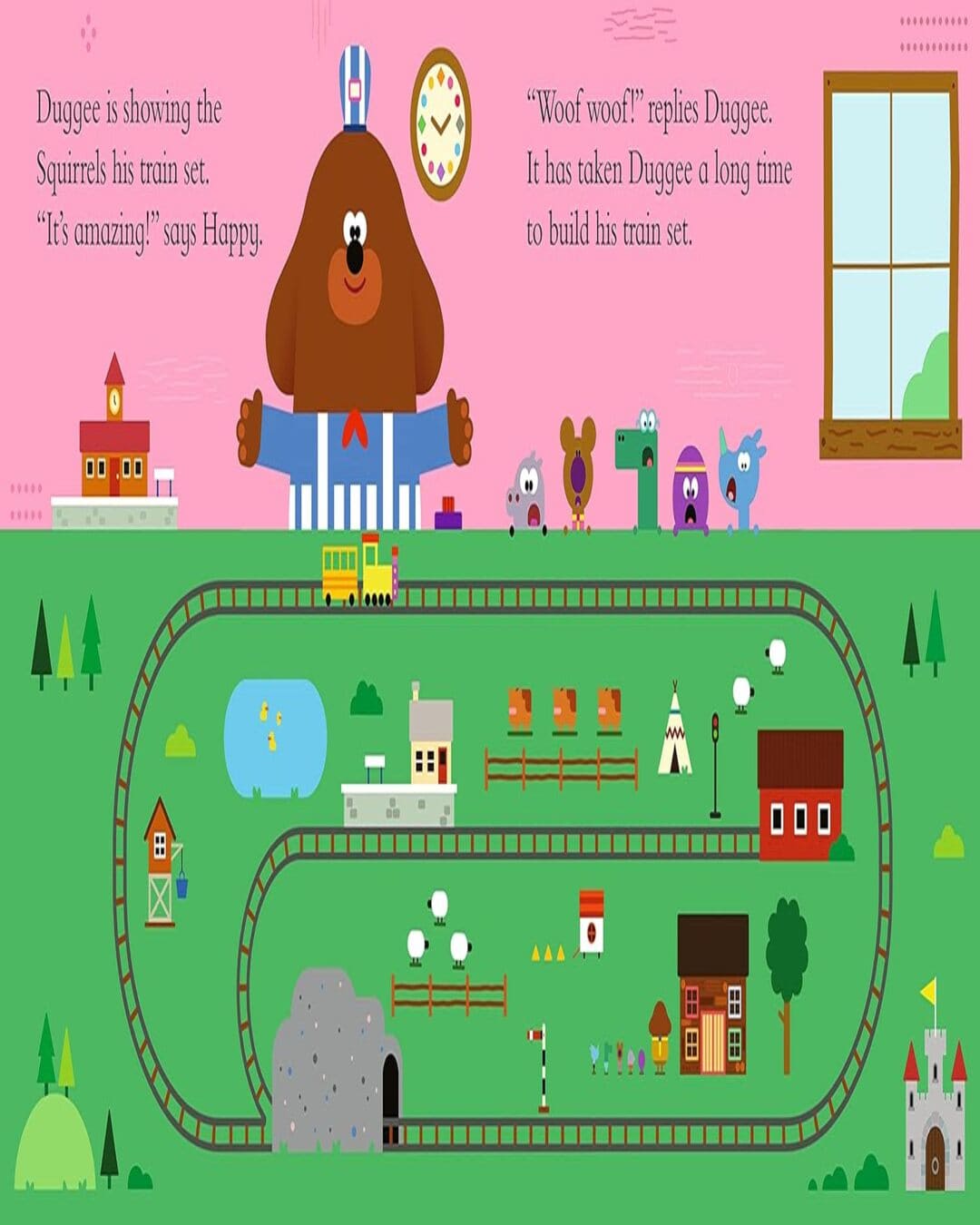 Hey Duggee: The Train Badge [Board Book]