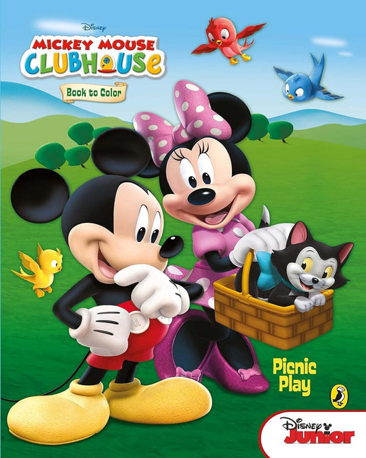 Picnic Play - Book To Colour by Disney [Paperback]